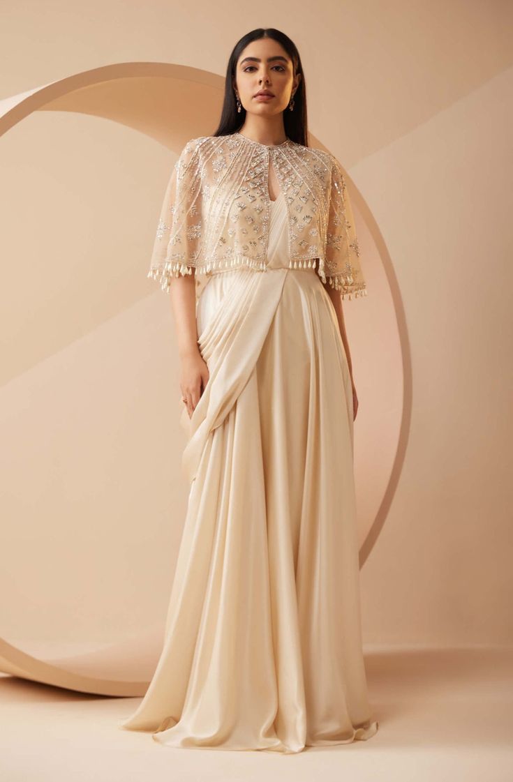 Cape saree
